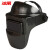 冰禹 BY-7091 头戴式电焊面具 防护焊工面罩 黑色 不变光（2个）