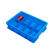 誉享之家 塑料分格箱 周转配件分隔大盒子分类多格螺丝加厚盒零件工具收纳盒B  大40格蓝色  单位：个