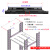 标准19英寸机柜托盘托板服务器机柜层板隔板470宽配件非标定制 宽470*700厚1.2(黑)