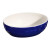 珐宝（staub）德国直邮珐琅陶瓷碗套装宝石蓝法国制造  无货  23cm+27cm/套