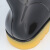 适用于三防橡塑雨鞋 劳保雨靴 高筒胶靴 防水防酸碱防机械油三防水靴定制 黑色 39
