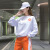 GOYN广场舞服装 秋冬款运动套装女 鬼步舞曳步舞团体操两件套 橙色裤子 XL