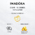 潘多拉（PANDORA）[新品]王者荣耀 x Pandora云中君&瑶羽鹿相伴项链颈饰蓝情侣礼物 1 383199C01 60cm