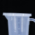 冰禹 BYA-485 加盖塑料量杯 带把手pp刻度杯 计量杯(单拍不发) 500ml加盖