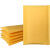 适用黄色牛皮纸气泡袋小规格手机壳包装袋防水防震自封袋加厚信封袋子定制 15*20+4160只/箱