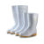 LISM丽泰厨房靴工作劳保雨靴防水防滑耐酸耐油高筒碱水鞋白色雨鞋  35 高筒37cm