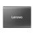 联想（Lenovo) 1TB 移动固态硬盘2T (PSSD)Type-c USB3.1接口ZX7系列 灰色-定制 512G