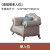 欧蒂奴（Oudinu）美式轻奢真皮沙发组合 小户型客厅极简123实木皮艺沙发法式真皮 单人