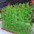仿真竹子室内装饰假竹子隔断屏风挡墙造景室外装饰竹盆栽加密绿植 50CM长实木底座+10根3米高竹子