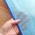 谋福（CNMF）835 文件袋透明网格袋防水加厚科目档案塑料试卷袋拉链资料袋分类袋  B6蓝色（5个）