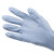 东方红 洗碗手套女橡胶防水厨房保暖家务冬天洗衣服加长款48cm 蓝色 5双
