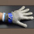 京顿JINGDUN不锈钢防切割耐磨园防护护手劳保钢丝手套工厂手套(单只装) 银灰色 XS 银灰色 XS