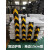 橡胶护角条橡胶警示防撞条地下车库反光护角条车间柱子反光护墙角 窄边1.2米长120*5*0.6cm 优质橡胶(规格齐全)
