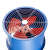 屹选工品 SF轴流风机220v大功率换气扇 强力管道式排气扇 管道式400-4P中速/380V铜线 单位：件