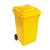 聚维德 移动垃圾桶CNKLFLD1903-9(5个) 规格:470mm*535mm*810mm
