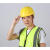 安全帽电力工地透气建筑工程领导监理加厚电工防砸玻璃钢头盔印字 盔式abs透气-黄色