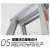 寒婵 广州时代牌铝梯加厚工程梯家用梯人字梯楼梯铝合金梯子折叠 8级2.05米(时代牌)