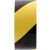 绿消 地面安全定位划线警戒胶带  工厂仓库标识斑马线胶带警示胶带-黑黄4.8CM*18米