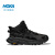 HOKA ONE ONE男款夏季中帮轻量舒适防水户外徒步鞋TRAIL CODE GTX 黑色/鸦黑色 43