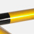 筑采（ZHUCAI）防撞安全消防栓护栏 组合L型114x1000x1000x1000x2.0黄黑烤漆 1个价