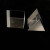 60度等边三棱镜分光计色散物理实验器材定制教具k9光学玻璃三菱镜 40*40*40*30ZF1