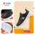 特步（XTEP）童鞋儿童运动鞋男童鞋女童跑步鞋休闲舒适儿童运动跑鞋 黑粉红【绑带-9550】 33码