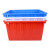 金兽 140L塑料水箱 外径:735*530*410mm大号分拣箱胶箱海产水产箱可定制 GB1014 加厚红色