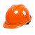 曼德锐安全帽工地国标加厚透气玻璃钢建筑工程男夏施工领导头盔定制印字 国标经济透气款（橙色）（按钮）