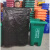 带锁扣密封式废物专用垃圾桶小区学校公共场所可黄大小号部分定制 黑颜色 120L桶垃圾袋50个