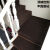 楼梯踏步垫免胶自粘防滑大理石瓷砖实木台阶地毯地垫 纯红色 55*20+3魔术扣型