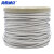 海斯迪克 HKCX-6 304不锈钢透明包塑钢丝绳 PVC包胶涂塑绳 （7×19结构）5mm/6mm