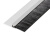 兰诗（LAUTEE）毛刷 H型毛高65mm长1米/根 铝合金毛刷工业防尘门底门窗密封 FW1420