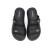 奥康（Aokang）官方女鞋 2024夏季新款小香风气质厚底一字拖时尚舒适商场同款 1242821010黑色 37