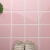 马卡龙面包砖300X600粉色格子瓷砖北欧厨房卫生间墙砖釉面砖 粉色地砖300X300 其它