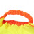 冰禹 BYZJ-20 夏季遮阳帽 反光条警示帽套  荧光红(不带安全帽) 
