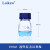 蜀牛玻璃棕色透明蓝盖丝口试剂瓶高硼硅蓝盖瓶100/250/500/1000ml/2000ml/50 透明100ml