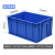 收纳盒餐馆配送带盖塑料水产箱养龟物料餐具箱不含税运 水箱：620*490*360mm 蓝色