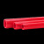 PVC红管弯头PVC红色三通PVC红色给水管接头配件鱼缸水族管件 红色三通1个装 25mm