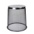 普利赛拉 金属网垃圾桶 客厅厨房卫生间卧室分类垃圾桶圆形铁丝网办公纸篓 大号18L