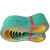 四面刨尼龙片基高速传动耐磨平皮带纺织龙锭带黄绿工业同步传送带 1980 40 2.5 其他