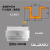 oein光伏配件太阳能电池板发电组件铝合金中压块边压块支架连接紧固件 常规中压块L80mm(单个压块)