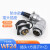 弯式防水航空插头插座WF24-2-3-4-9-10-12芯弯头TV母座Z连接器 WF24-9芯 方座Z