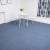 定制办公室地毯商用PVC拼接方块客厅台球厅水泥地隔音地垫大面积 浅蓝色加强型 50*50cm1块沥青底