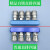 C式气动气管气源分配器 气泵多通快速接头直排空压机分流气排多路 普通款直排二通
