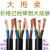 远东电缆新型国标RVV2芯3芯电缆线1 2.5 4 6户外防水延长电源 国标 足米  2芯4平方 50米