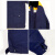 耐适达 冲锋式防寒棉服上衣GF6712/件 上黄下蓝（可定制）