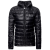 ARMANI/阿玛尼 EA7 男士冬季时尚轻薄连帽羽绒服外套 8NPB02 PN29Z 黑色金标208 S