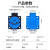 IP54户外防水欧式工业电源插座5孔10A/16A通用220V单相暗装二三插定制 5孔10A款