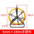 润帆（RUNFAN）电工穿线器拉线器 穿线机玻璃钢引线器通管器光缆电缆穿孔穿管器 5*30米（加厚加固手提架） 粗度4