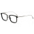 CELLI 日本手工设计师眼镜框超轻纯钛大脸男眼镜超韧镜架商务近视镜框 黑色框/哑银色腿 (防蓝光)定制1.61(建议0-300度)